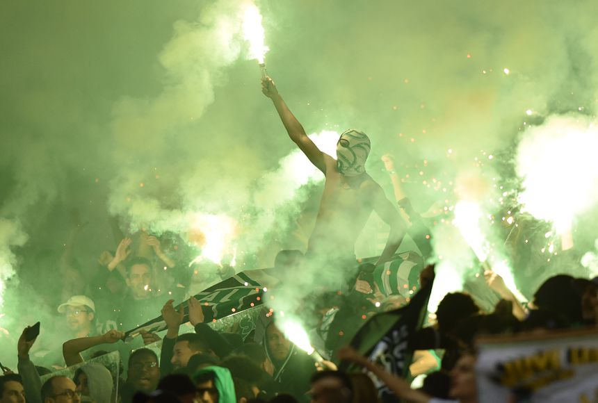 Pirotecnia em Alvalade - Foto: MIGUEL NUNES