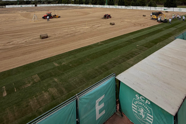 Ala profissional de Alcochete em obras -Foto: SPORTING CP
