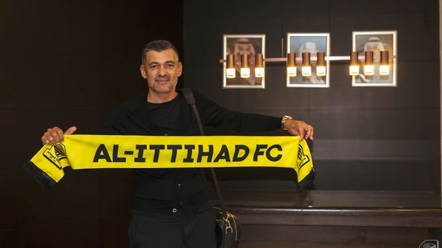 Sérgio Conceição no Al Ittihad, da Arábia Saudita - Foto: AL ITTIHAD