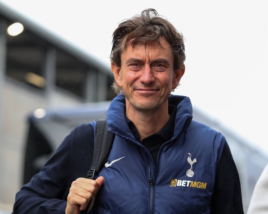 Thomas Frank, treinador do Tottenham