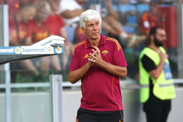 Gian Piero Gasperini deixou a Atalanta, onde esteve nove anos, e assinou pela Roma em junho - Foto: IMAGO