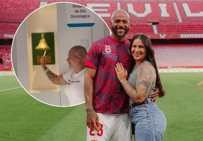 Sevilha assinalou vitória da mulher de Marcão nas redes sociais - Foto: Sevilha