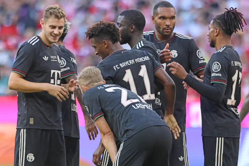 Bayern em chamas! Coman atira-se à direção