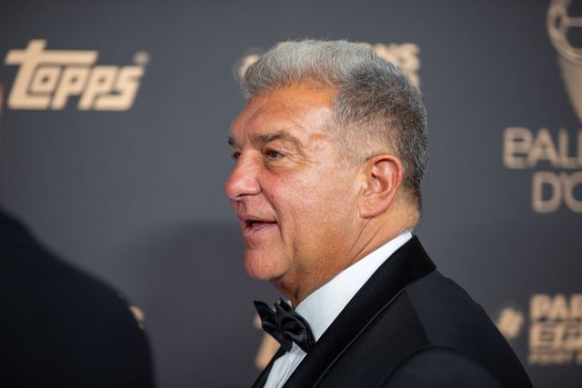 Joan Laporta, presidente do Barcelona