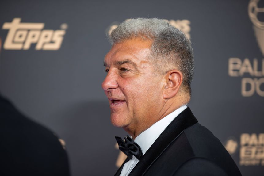 Joan Laporta, presidente do Barcelona