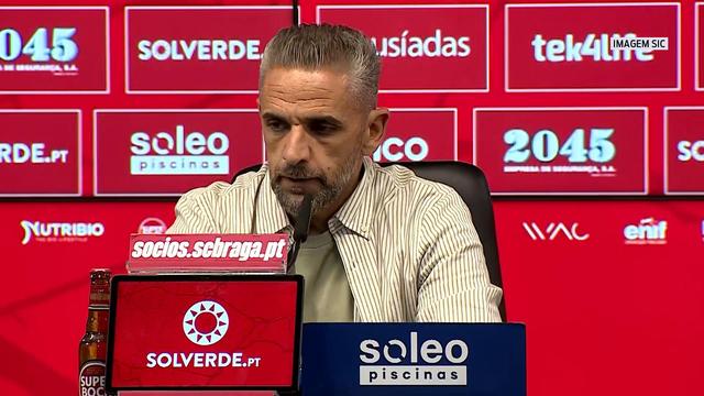 Rui Borges: «Todos sabem que os jogadores que entraram são diferentes»