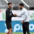 Ruben Amorim e Gonçalo Inácio no Sporting, em 2024 (Foto: Miguel Nunes)
