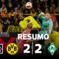 Reta final de loucos no Dortmund-Bremen (resumo)