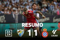 Niño fez-se grande para salvar o Málaga (resumo)