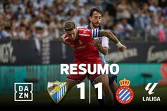 Niño fez-se grande para salvar o Málaga (resumo)