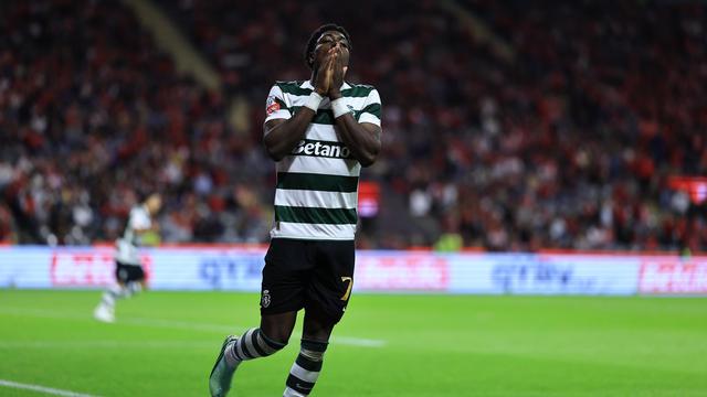 Doumbia no SC Braga-Sporting. Foto Peter Spark/PhotoReport.pt