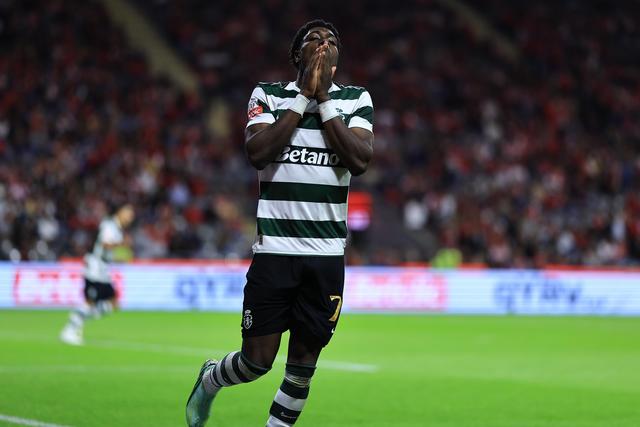Doumbia no SC Braga-Sporting. Foto Peter Spark/PhotoReport.pt