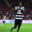 Doumbia no SC Braga-Sporting. Foto Peter Spark/PhotoReport.pt