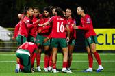 Navegadoras golearam a Irlanda do Norte por 4-0, na primeira mão do primeiro 'play-off' de apuramento para o Mundial — Foto: FPF