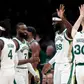Jaylen Brown e Neemias Queta partilharam o balneário durante três épocas