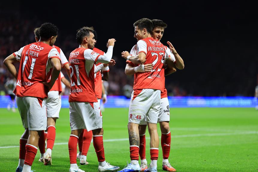 O SC Braga joga esta segunda-feira frente ao Gil Vicente, pelas 20h15