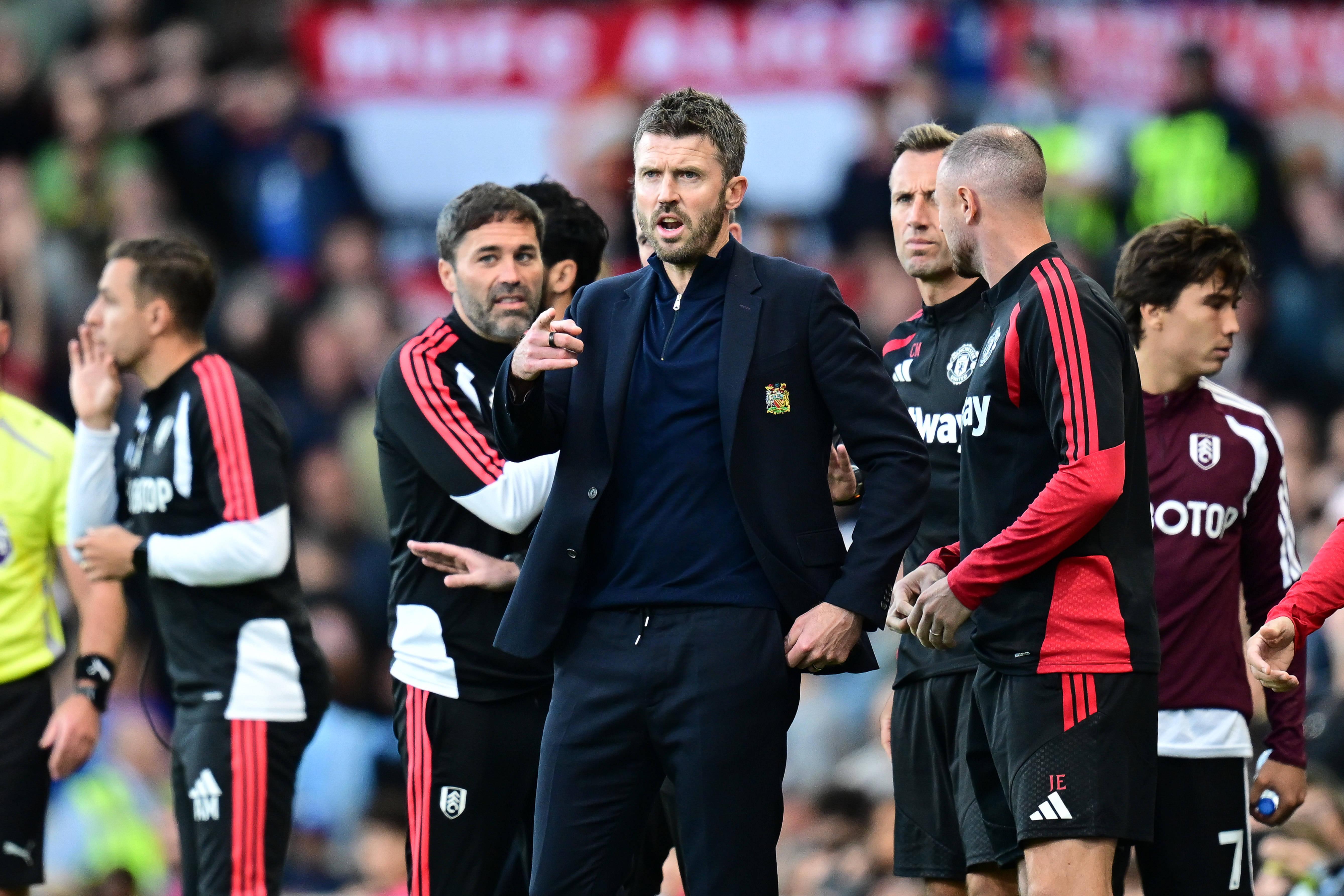 Michael Carrick, treinador do Manchester United