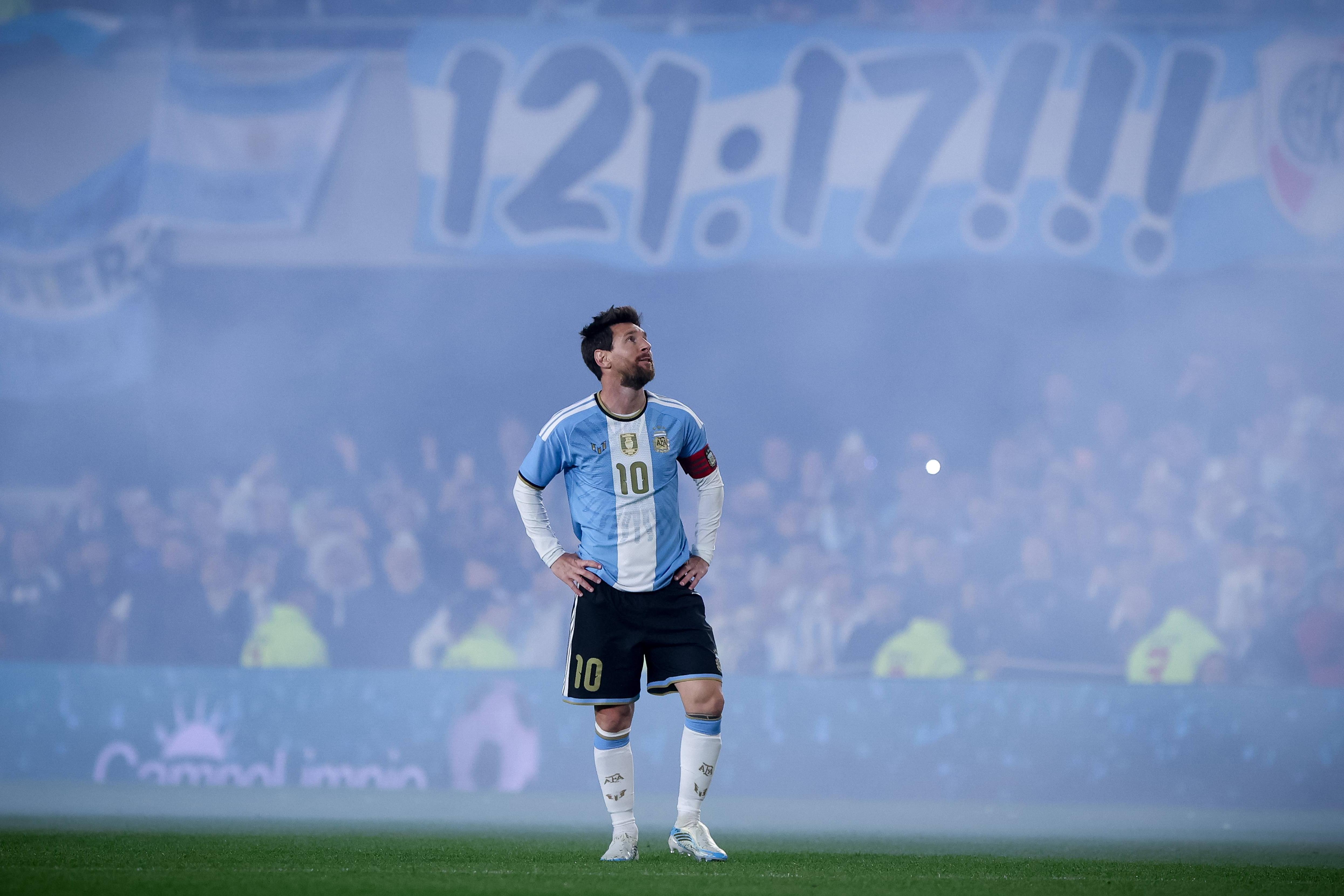 Lionel Messi despediu-se da seleção argentina no Monumental, em Buenos Aires - Foto: IMAGO