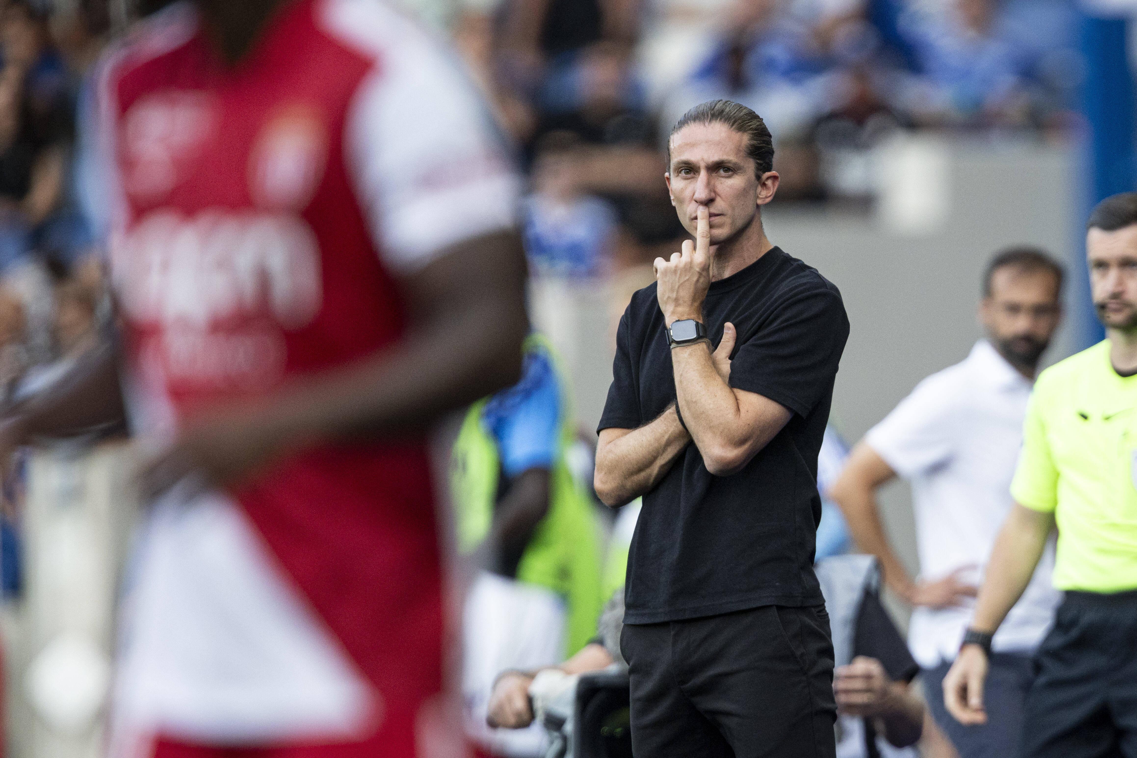 Filipe Luís, treinador do Mónaco