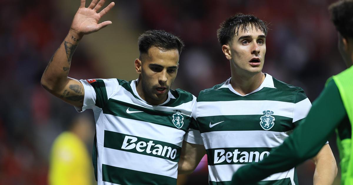 Zalazar foi contido nos festejos frente à ex-equipa. Foto: Peter Spark / PhotoReport (SC Braga-Sporting)