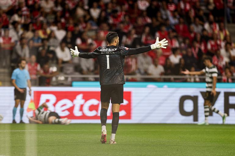 Rui Silva foi o dono da baliza leonina. Foto: IMAGO (SC Braga-Sporting)