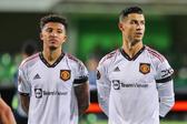 Jadon Sancho e Cristiano Ronaldo no Man. United (Foto: IMAGO)
