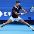Novak Djokovic não conseguiu manter-se na senda das vitórias na China