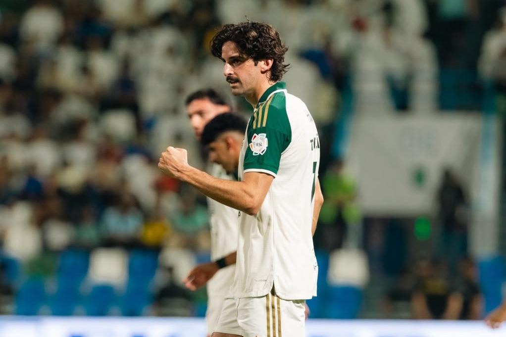 Trincão a celebrar - Foto: Al Ahli