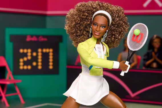 Serena Williams versão Barbie - Foto: Barbie/Instagram