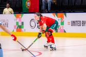 Seleção feminina de hóquei em patins perdeu nas meias-finais do Mundial do Paraguai (foto FPP)