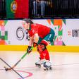 Seleção feminina de hóquei em patins perdeu nas meias-finais do Mundial do Paraguai (foto FPP)