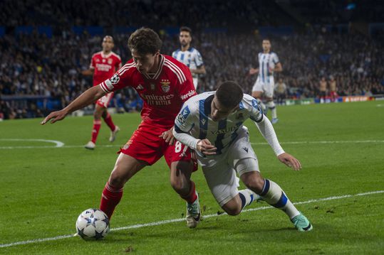 «Horror», «Benfica mumificado» e o «pobre João Neves»: imprensa espanhola analisa o Real Sociedad-Benfica