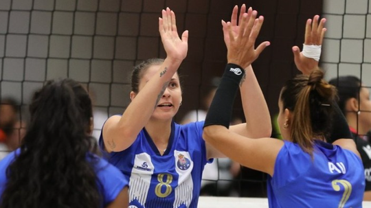 Voleibol feminino: FC Porto entra a vencer nos 16 avos da Taça CEV