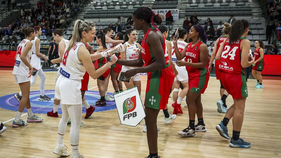 Basquetebol feminino: Portugal inicia qualificação para Europeu 2025 com vitória