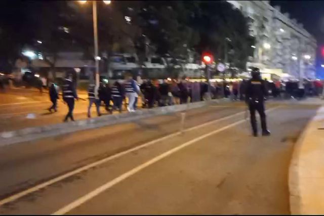 Adeptos do Raków chegam de forma tranquila a Alvalade