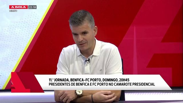 Villas-Boas e Rui Costa juntos no camarote: «Sinal dos novos tempos»