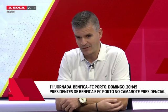 Villas-Boas e Rui Costa juntos no camarote: «Sinal dos novos tempos»