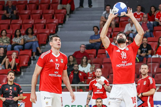 Benfica soma sétima vitória consecutiva sem perder 'sets' na Liga