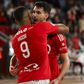 Benfica sofre, persiste e chega ao pleno de vitórias