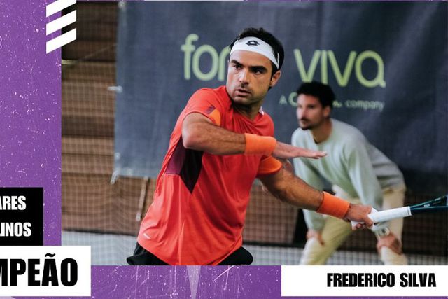 Frederico Ferreira Silva é campeão nacional de ténis