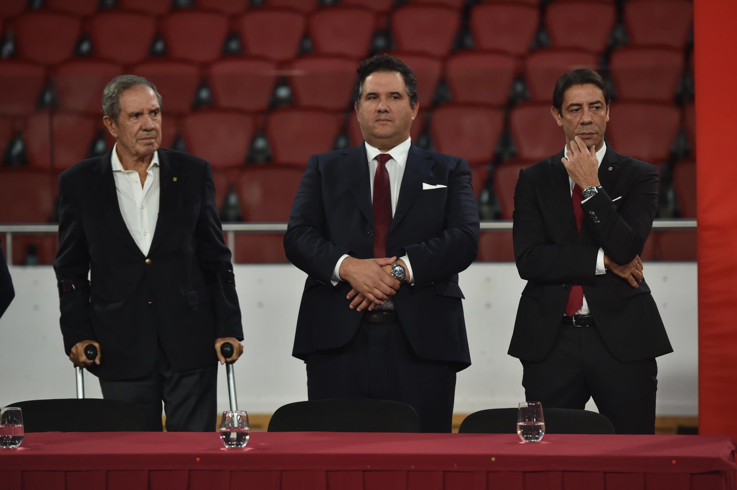 Humberto Coelho, Nuno Catarino e Rui Costa - Foto: Miguel Nunes