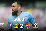 Barcelona às aranhas: novo contra-ataque e novo golo do Celta