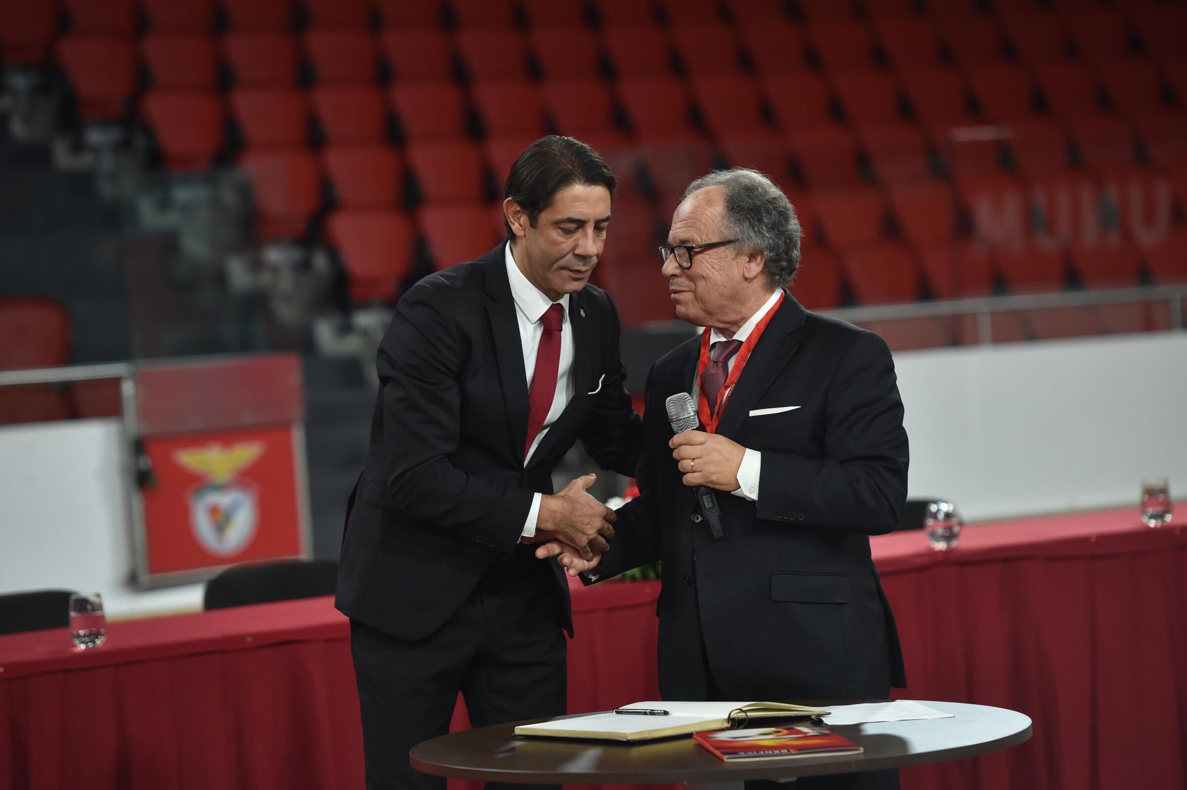 Rui Costa, presidente reeleito no Benfica - Foto: Miguel Nunes