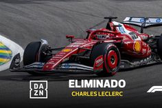 Leclerc infeliz na primeira curva e abandona GP do Brasil