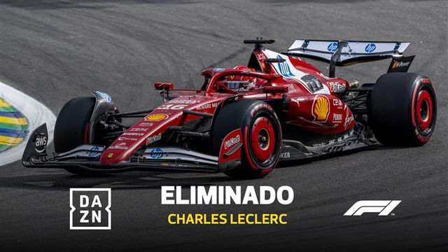 Leclerc infeliz na primeira curva e abandona GP do Brasil