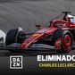 Leclerc infeliz na primeira curva e abandona GP do Brasil