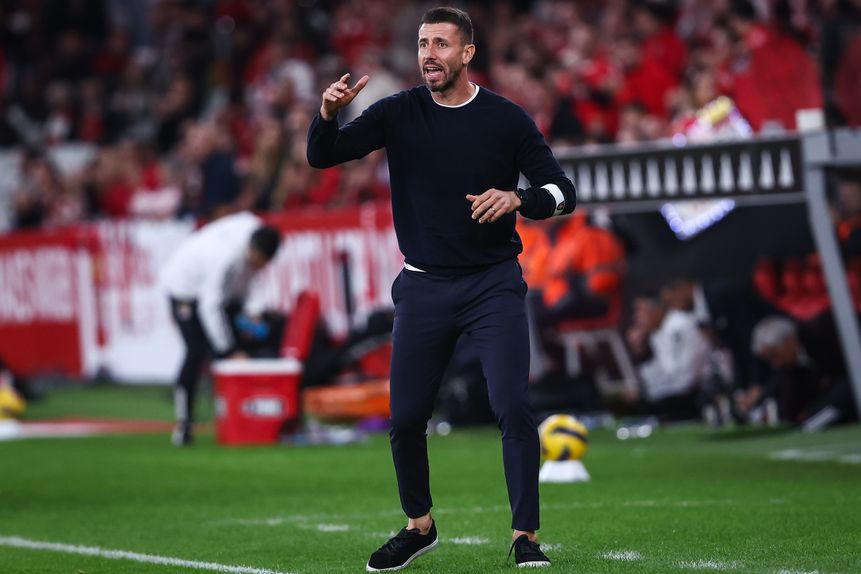 Novo técnico dos casapianos estreou-se da melhor forma ao leme da equipa - Foto: Rodrigo Antunes/LUSA