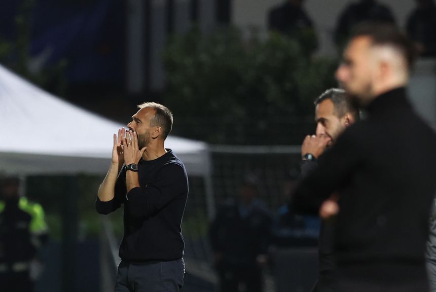 Hugo Oliveira analisou a derrota frente ao FC Porto. Foto: Catarina Morais