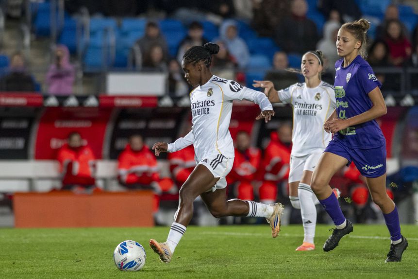 Linda Caicedo em ação pelo Real Madrid
