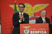 Rui Costa, presidente reeleito no Benfica - Foto: Miguel Nunes